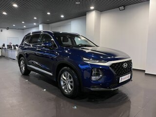 2019 Hyundai Santa Fe IV, синий, 2690000 рублей, вид 1