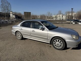 2005 Hyundai Sonata ТагАЗ IV (EF) Рестайлинг, серебристый, 230000 рублей, вид 2
