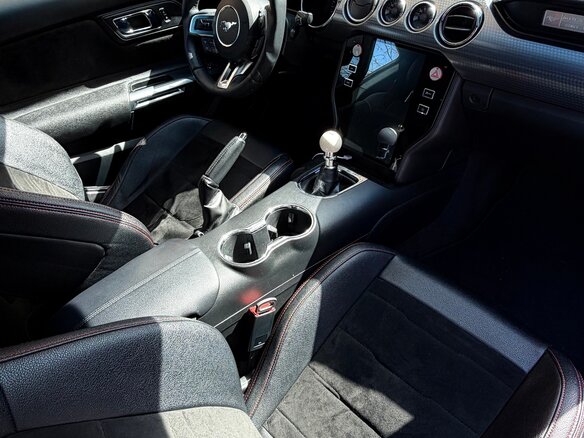 2017 Ford Mustang VI, голубой - вид 13
