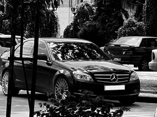 2007 Mercedes-Benz C-Класс 280 III (W204), чёрный, 1200000 рублей, вид 4