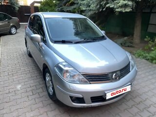 2008 Nissan Tiida I, серебристый, 595000 рублей, вид 4