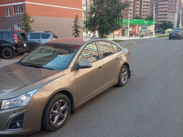 2014 Chevrolet Cruze I Рестайлинг, бежевый, 930000 рублей - вид 7