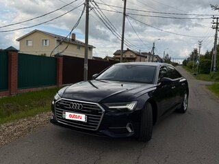 2019 Audi A6 40 TDI V (C8), синий, 4100000 рублей, вид 2