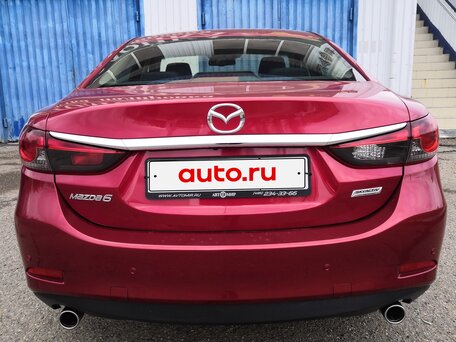 2015 Mazda 6 III (GJ) Рестайлинг, красный, 1690000 рублей, вид 2