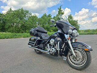 2009 Harley-Davidson Electra Glide, чёрный, 750000 рублей, вид 2