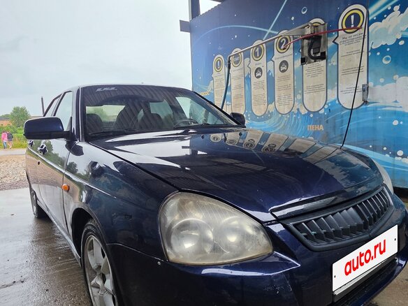 2011 Lada (ВАЗ) Priora I, синий, 220000 рублей - вид 7