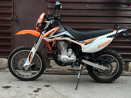 2020 Racer Enduro, оранжевый, 90000 рублей, вид 1