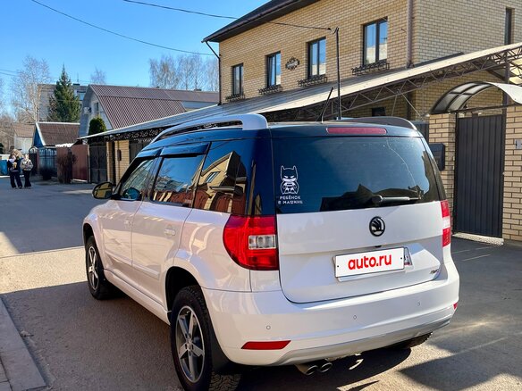 2015 Skoda Yeti I Рестайлинг, белый, 1350000 рублей - вид 7