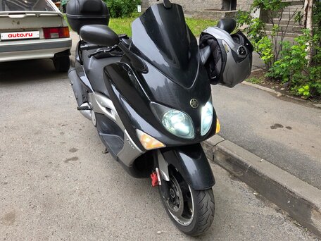 2006 Yamaha TMAX, чёрный, 370000 рублей, вид 2