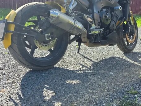 2009 Yamaha FZ1, жёлтый, 550000 рублей, вид 4