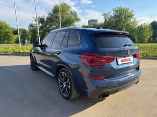 2019 BMW X3 M40d III (G01), синий, 4700000 рублей, вид 5