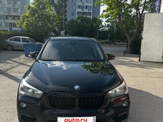 2017 BMW X1 20d xDrive II (F48), чёрный, 2600000 рублей, вид 2