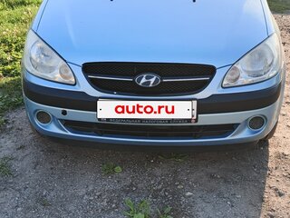 2008 Hyundai Getz I Рестайлинг, голубой, 400000 рублей, вид 1
