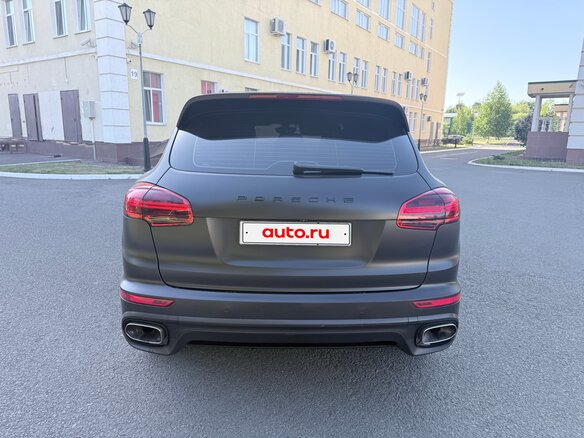 2015 Porsche Cayenne Diesel II Рестайлинг (958), чёрный - вид 7