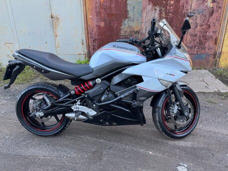 2013 Kawasaki ER-4F (Ninja 400R), белый, 310000 рублей, вид 3