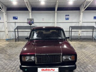 2006 Lada (ВАЗ) 2107, пурпурный, 215000 рублей, вид 2