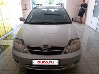 2003 Toyota Corolla Fielder IX (E120, E130), серебристый, 625000 рублей, вид 2