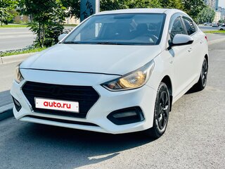 2018 Hyundai Solaris II, белый, 599000 рублей, вид 5