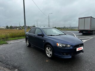2007 Mitsubishi Lancer X, синий, 600000 рублей, вид 1