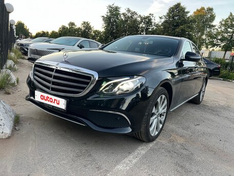 2019 Mercedes-Benz E-Класс 220 d V (W213, S213, C238), чёрный, 3500000 рублей, вид 3