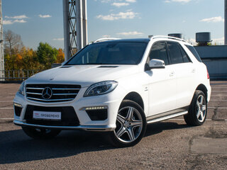 2012 Mercedes-Benz M-Класс AMG 63 AMG III (W166), белый, 3000000 рублей, вид 1