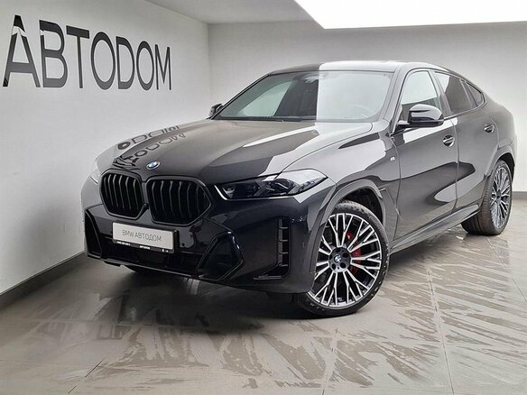 2025 BMW X6 30d III (G06) Рестайлинг, чёрный, 17200000 рублей