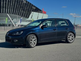 2012 Volkswagen Golf VI, синий, 860000 рублей, вид 1