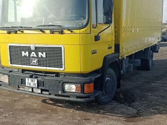 1995 MAN 14, жёлтый, 1100000 рублей - вид 1