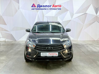 2021 Lada (ВАЗ) Vesta I, чёрный, 920000 рублей, вид 2