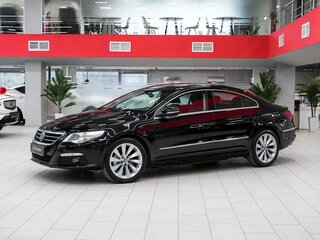 2009 Volkswagen Passat CC I, чёрный, 850000 рублей, вид 1