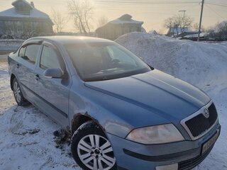 2007 Skoda Octavia II (A5), голубой, 430000 рублей, вид 3
