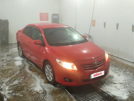 2007 Toyota Corolla AMT X (E140, E150), красный, 450000 рублей, вид 2