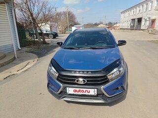 2021 Lada (ВАЗ) Vesta SW Cross I, синий, 1400000 рублей, вид 2