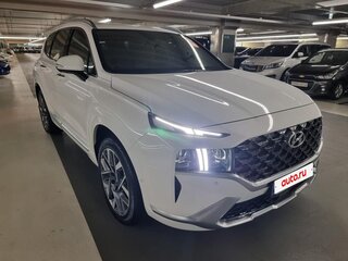 2020 Hyundai Santa Fe IV Рестайлинг, белый, 3990000 рублей, вид 2