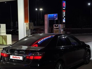 2015 Toyota Camry VII (XV50) Рестайлинг, чёрный, 1400000 рублей, вид 3