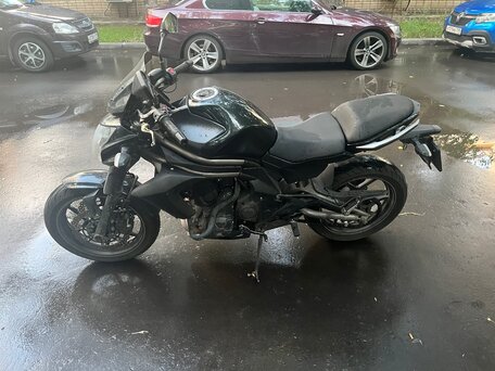 2012 Kawasaki ER-6N, чёрный, 480000 рублей, вид 5