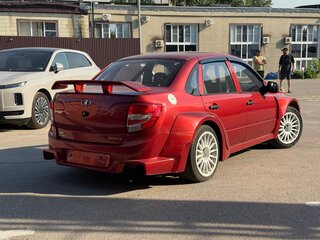 2012 Lada (ВАЗ) Granta I, красный, 600000 рублей, вид 3
