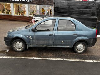 2010 Renault Logan I Рестайлинг, синий, 165000 рублей, вид 2