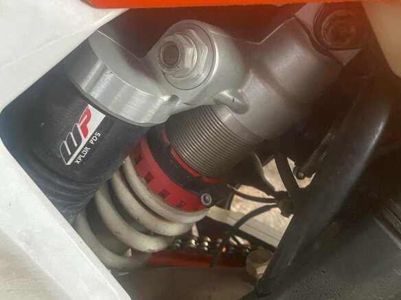 2017 KTM 250 EXC F, оранжевый - вид 3