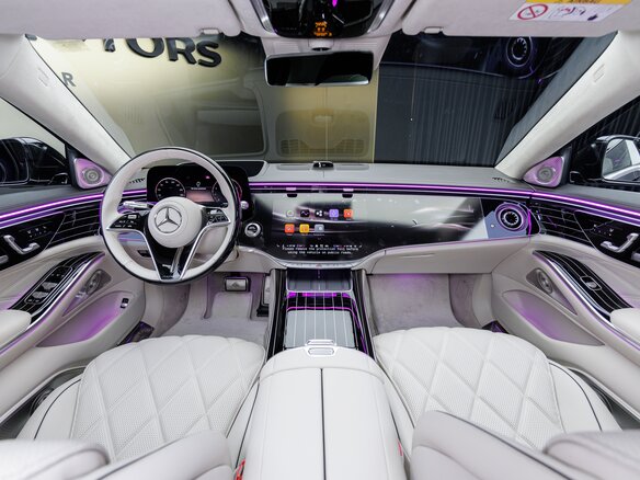 2026 Mercedes-Benz Maybach S-Класс 580 II (Z223) Рестайлинг, чёрный - вид 16