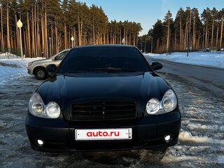 2005 Hyundai Sonata IV (EF) Рестайлинг, чёрный, 389000 рублей, вид 2
