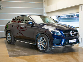 2018 Mercedes-Benz GLE Coupe 350 d I (C292), синий, 3680000 рублей, вид 3