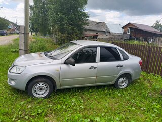 2013 Lada (ВАЗ) Granta I, серебристый, 250000 рублей, вид 4