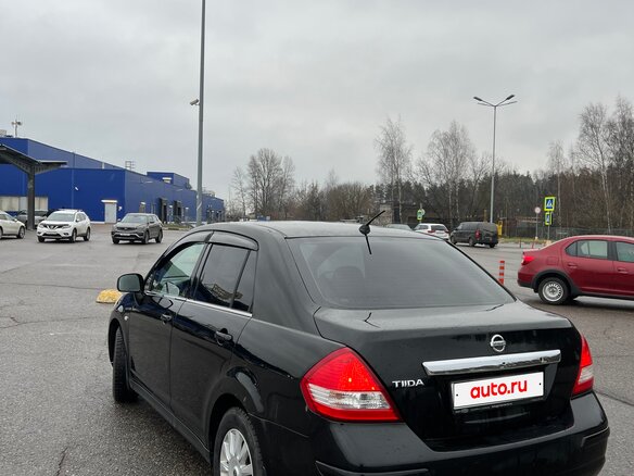2008 Nissan Tiida I, чёрный, 420000 рублей - вид 6