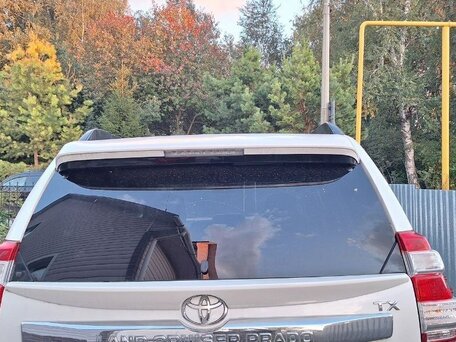 2012 Toyota Land Cruiser Prado 150 Series, белый, 3490000 рублей, вид 3