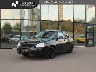 2010 Lada (ВАЗ) Priora I, чёрный, 220000 рублей, вид 1