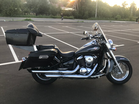 2015 Kawasaki VN900 Vulcan, серый, 515000 рублей, вид 3