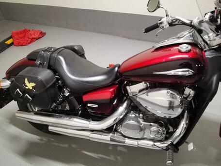 2008 Honda Shadow 400, красный, 470000 рублей, вид 2