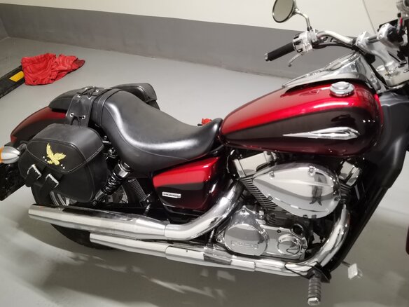 2008 Honda Shadow 400, красный, 470000 рублей - вид 1