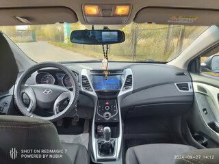2014 Hyundai Elantra V (MD) Рестайлинг, синий, 1000000 рублей, вид 5